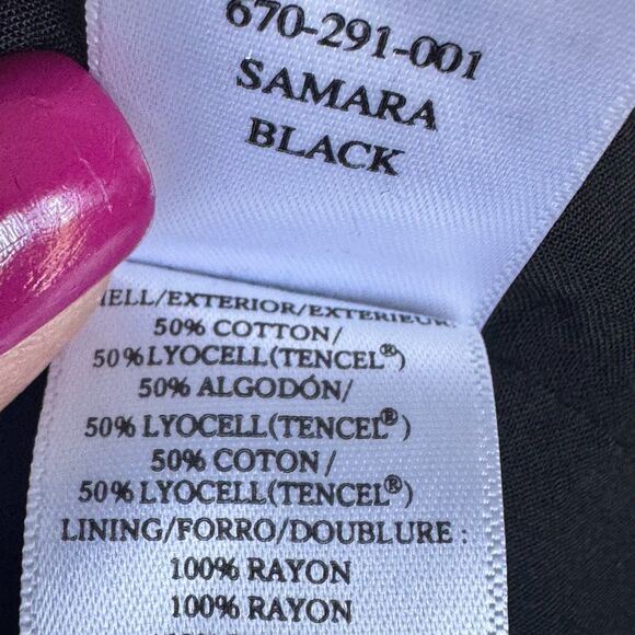 Rails Samara Black Paperbag Waist Shorts Size M – Cotton Tencel Blend Chic - Picture 6 of 8